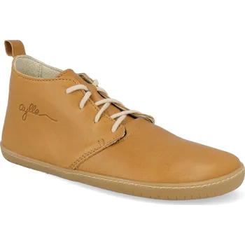 Dámské tenisky Barefoot dámské kotníkové boty Aylla - Tiksi sand hnědé Velikost: 40
