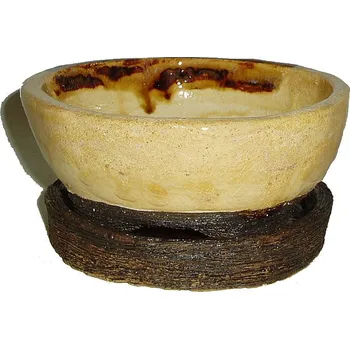 Květináč Miska na bonsaje Jarka 1 - zelená