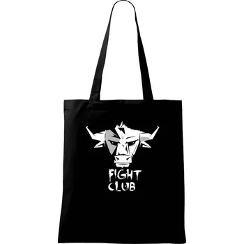 Fight club - býk - Taška bavlněná - 42 x 38 cm ( Černá )