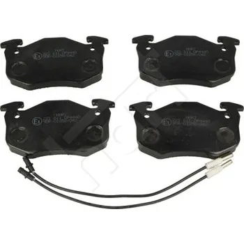 Brzdový systém Sada brzdových destiček, kotoučová brzda HART 221 611