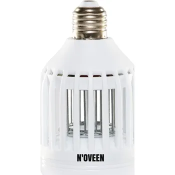 NOVEEN LED žárovka s funkcí lapače hmyzu E27, 8W do 40m2 [IKN804]