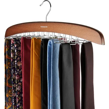 Věšák Dřevěný věšák na kravaty - Trendhim