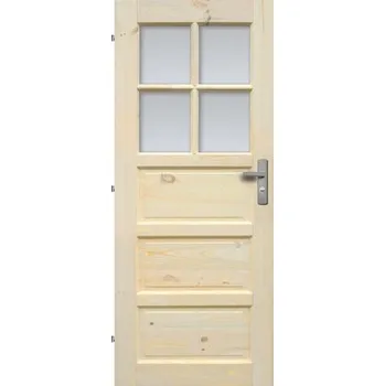 Interiérové dveře Interiérové dveře z masivu ILAWA 4S 90L borovice