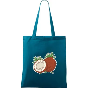 Kokos - Taška bavlněná - 42 x 38 cm ( Petrolejová )