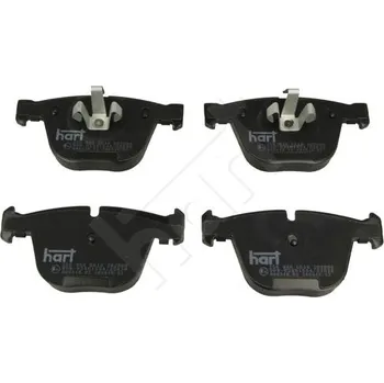 Brzdová destička Sada brzdových destiček, kotoučová brzda HART 256 950