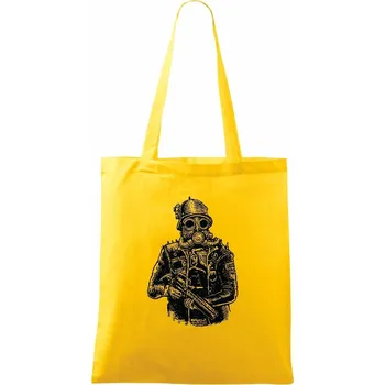 Steampunk Soldier - Taška bavlněná - 42 x 38 cm ( Žlutá )