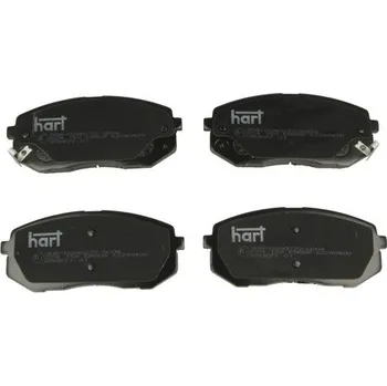 Brzdový systém Sada brzdových destiček, kotoučová brzda HART 224 158