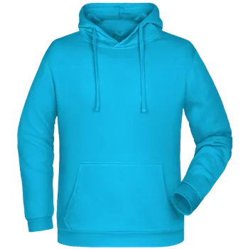 Pánská mikina Pánské mikiny pro školy Barva: TYRKYSOVÁ, Velikost: 3XL, Umístění potisku: Bez potisku