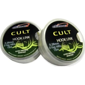 Pletenka CLIMAX CULT Hook Link 15m 0,30mm/24kg