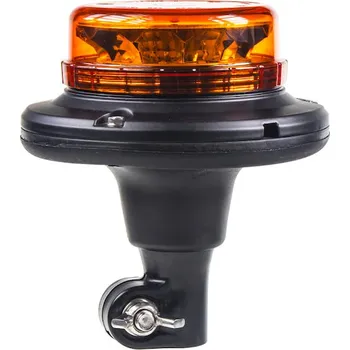 Přídavný světlomet LED maják, 12 - 24V, 12x3W oranžový na držák, ECE R65, WL140HR