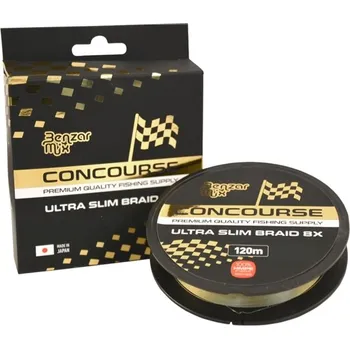 BENZAR MIX - Pletený vlasec Concourse Ultra Slim Braid 8X 0,14 mm 14,3 kg 120 m