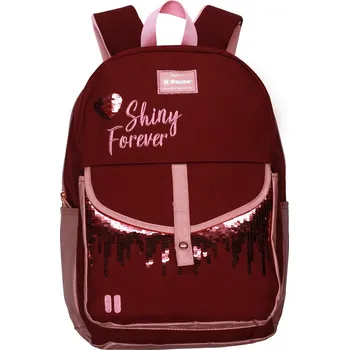 Školní batoh Batoh studentský jednokomorový Rainbow Max Shiny Forever, rozměry 44 x 30 x 15 cm