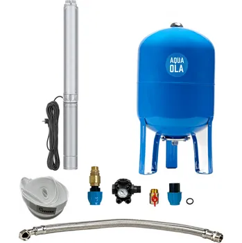 Domácí vodárna AQUA OLA Domácí vodárna s ponorným čerpadlem 3" IPRO 1-27 /60l - RTS - odolnost proti písku