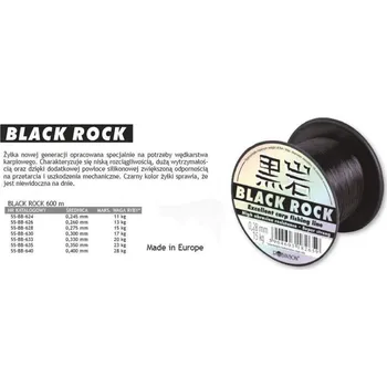 ROBINSON - Vlasec Black Rock 0,33mm/20kg/600m