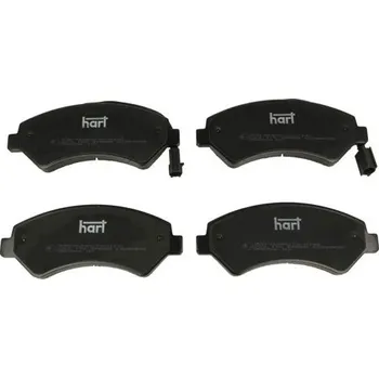 Brzdová destička Sada brzdových destiček, kotoučová brzda HART 223 176