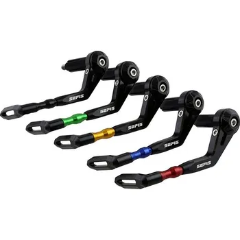 Chránič řídítek pro čtyřkolku SEFIS Race CNC chrániče páček - oranžové