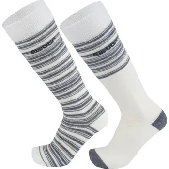 Pánské ponožky EISBÄR Ski Comfort 2-pack white/grey 43/46