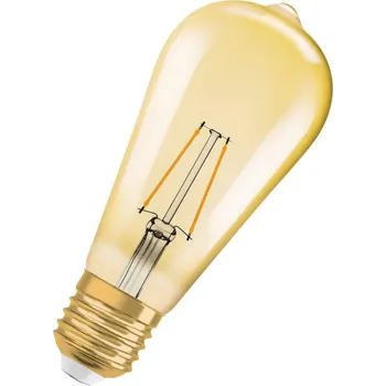 Žárovka LEDVANCE Vintage 1906 Edison 22 Filament 2.5W 824 Gold E27 4099854091339