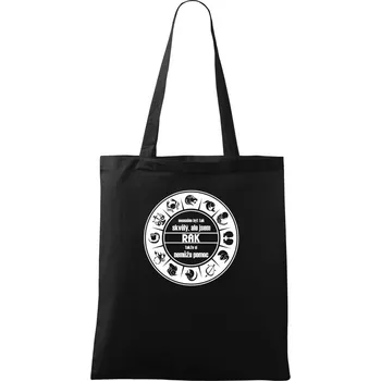 Nesnáším být tak skvělý - Rak - Taška bavlněná - 42 x 38 cm ( Černá )