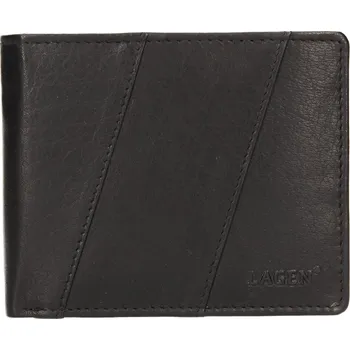 Peněženka pánská peněženka kožená PW-520 - černá - BLK