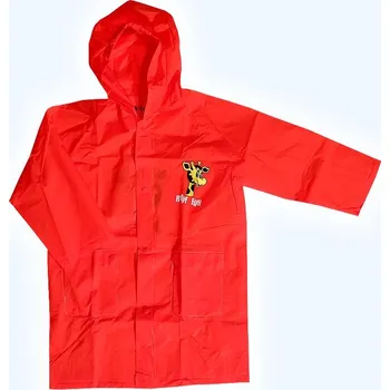 Pláštěnka Pláštěnka Viola ČERVENÁ s žirafou velikost pláštěnek Viola: 100