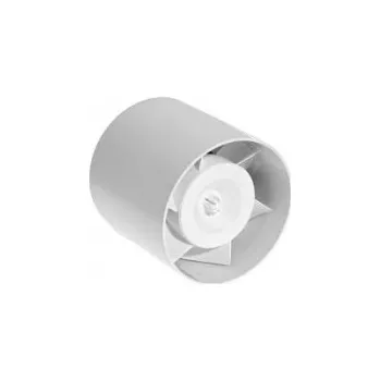 Domácí ventilátor Ventilátor potrubní axiální TUBO 100 plast