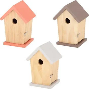 Krmítko pro ptáka Budka DESERT DREAM, pro sýkorku, 13x12x21cm, balení obsahuje 3 ks!|Esschert Design