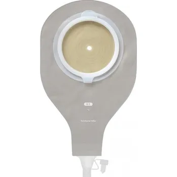 Plynová maska SenSura Mio Post Op výpustný nesterilní 5 ks—Velký, s okénkem, průhledný, otvor 10-100 mm