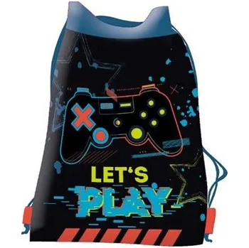 Školní sáček Sáček na přezůvky a cvičební úbor LET’S PLAY