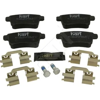 Brzdová destička Sada brzdových destiček, kotoučová brzda HART 253 767
