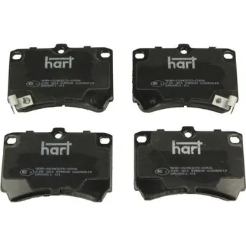 Brzdová destička Sada brzdových destiček, kotoučová brzda HART 215 921