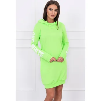 Dámské šaty Sportovní šaty OFF WHITE neonově zelené, VELIKOST UNI ( S, M , L )
