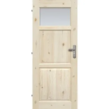 Interiérové dveře z masivu LUGANO 1S 80L borovice