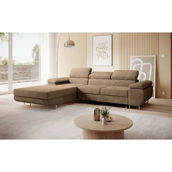 Sedací souprava Rohová rozkládací sedací souprava Atila - Monolith 09 Varianta: Levá