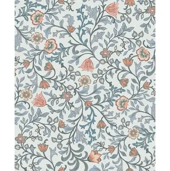 Tapeta Vliesová tapeta FLORAL sivá zelená 10,05x0,53m Heritage
