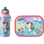 Mepal Krabička na svačinu a láhev na pití Campus 400 ml - výhodná sada Barva: Unicorn