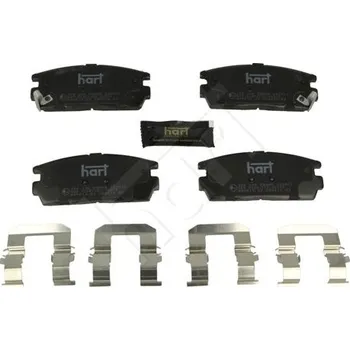Brzdová destička Sada brzdových destiček, kotoučová brzda HART 256 536
