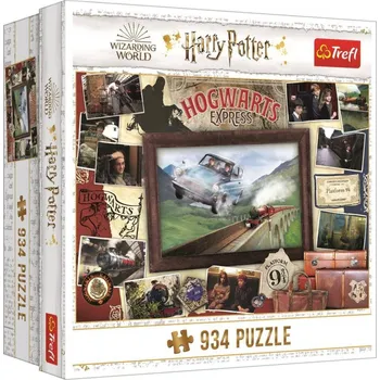 Puzzle Trefl PUZZLE Harry Potter Bradavický expres 68x48cm skládačka 934 dílků