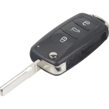 Auto elektroinstalace Náhradní obal klíče pro VW 2011-, 3-tlačítkový (jednodílný), 48VW114