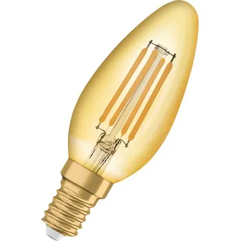 Žárovka LEDVANCE Vintage 1906 Classic B 35 Filament 4W 824 Gold E14 4099854091476