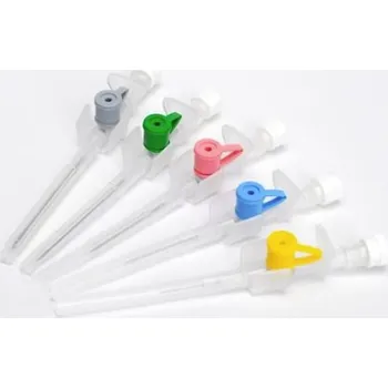 Injekční jehla Kanyla s portem KDM G22 s křidélky - modrá