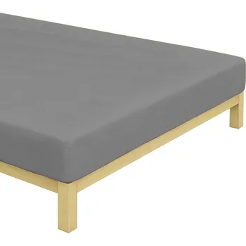 Prostěradlo Froté prostěradlo Tmavě Šedé Rozměr: 140x200 cm