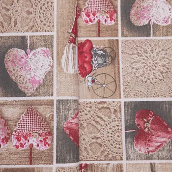 Tegatex dekorační látka červená metráž