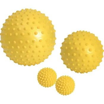 Masáž Sensyball s výstupky Žlutá 10 cm