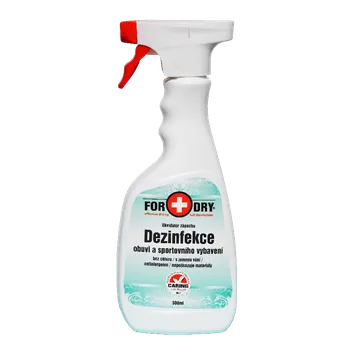 Zdravotnický materiál Dezinfekce zápachu v kopačkách For-Dry 500 ml