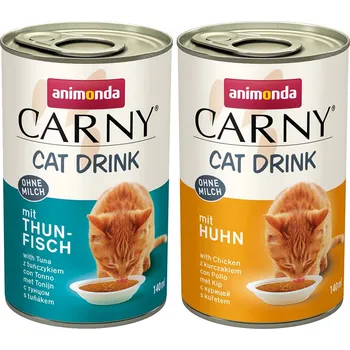 animonda Carny Adult Cat Drink kombinované balení 24x140ml