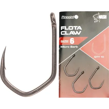 Rybářský háček Nash Háčky Pinpoint Flota Claw Micro Barbed 10 ks-Velikost 10