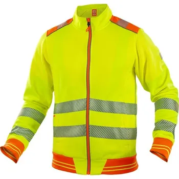 ARDON Reflexní mikina ARDON®SIGNAL Velikost: XL, Barva: žlutá-oranžová