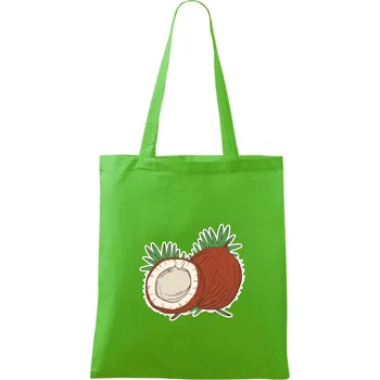 Nákupní taška Kokos - Taška bavlněná - 42 x 38 cm ( Apple Green )