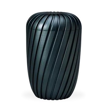 Smuteční dekorace Ekologická urna Rillen - Smaragdová